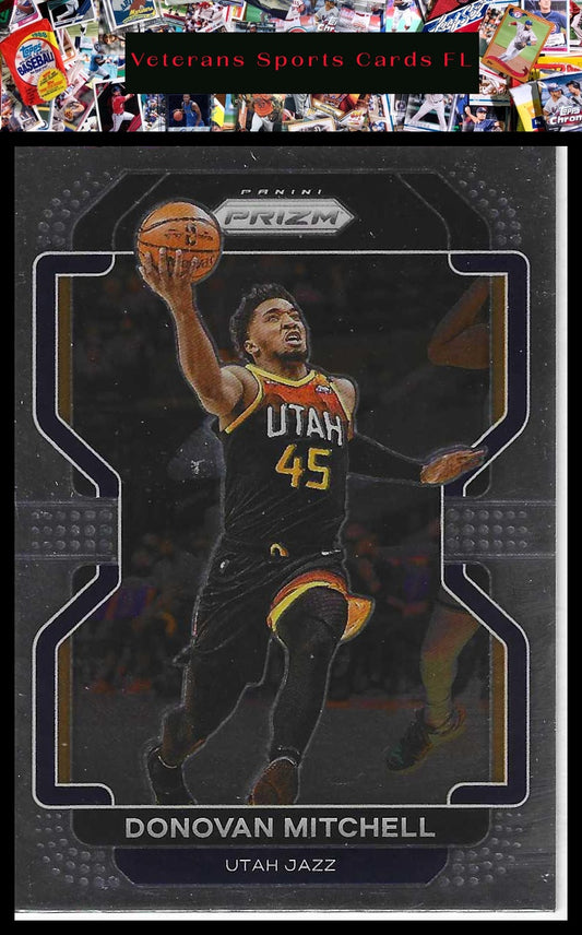 2021-22 Panini Prizm #72 Donovan Mitchell