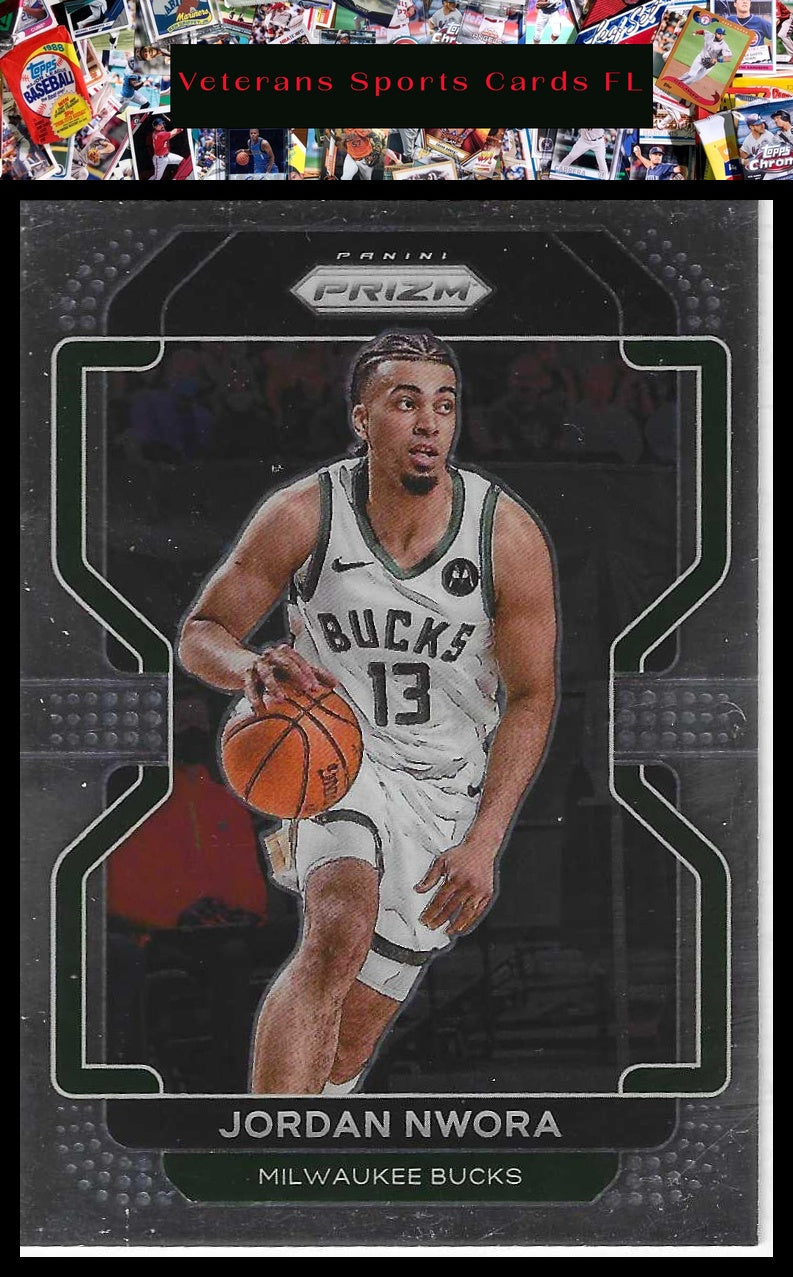 2021-22 Panini Prizm #80 Jordan Nwora