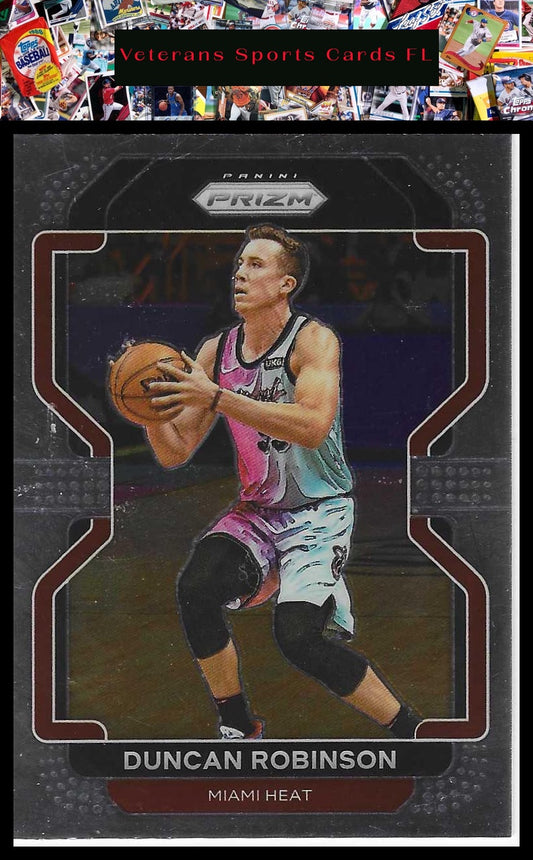 2021-22 Panini Prizm #81 Duncan Robinson