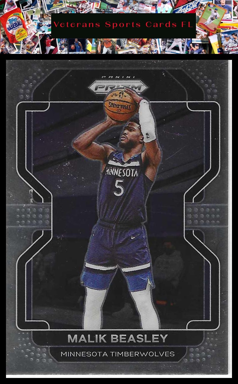 2021-22 Panini Prizm #98 Malik Beasley