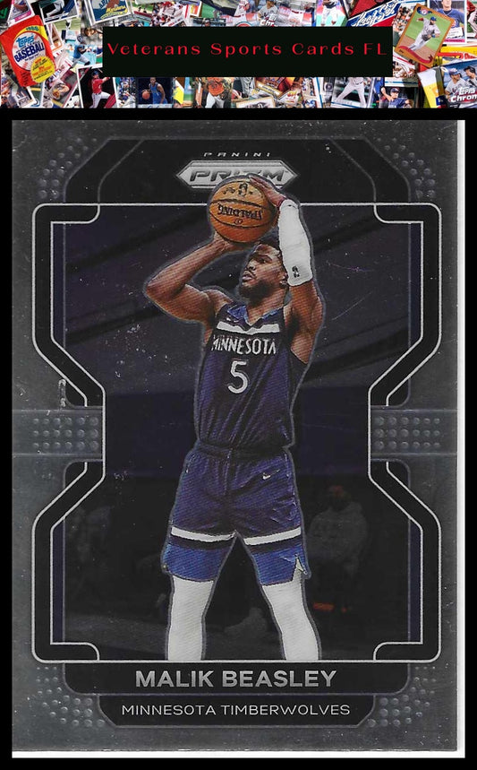 2021-22 Panini Prizm #98 Malik Beasley