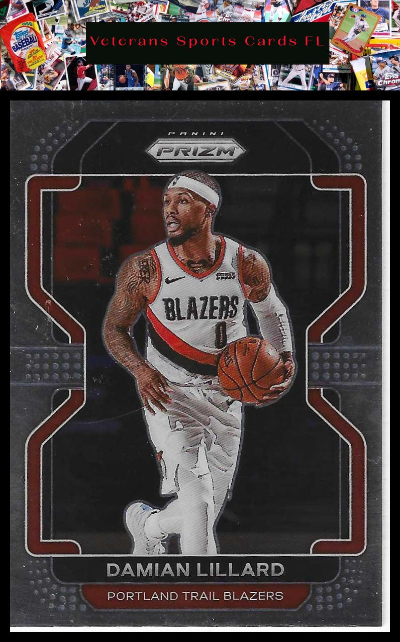 2021-22 Panini Prizm #116 Damian Lillard