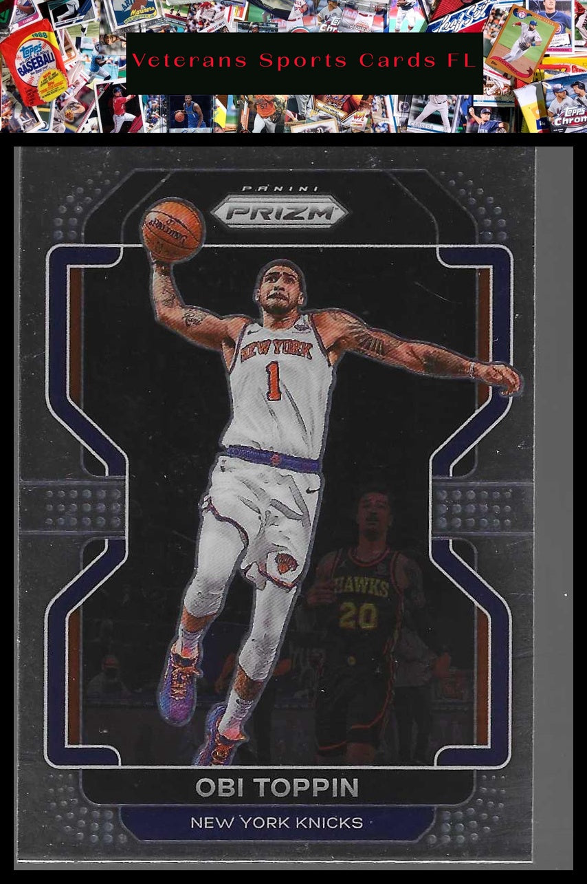 2021-22 Panini Prizm #141 Obi Toppin