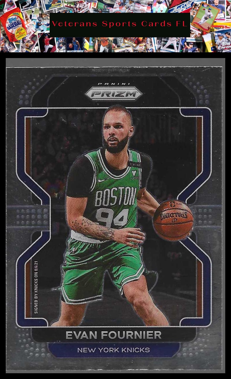 2021-22 Panini Prizm #153 Evan Fournier