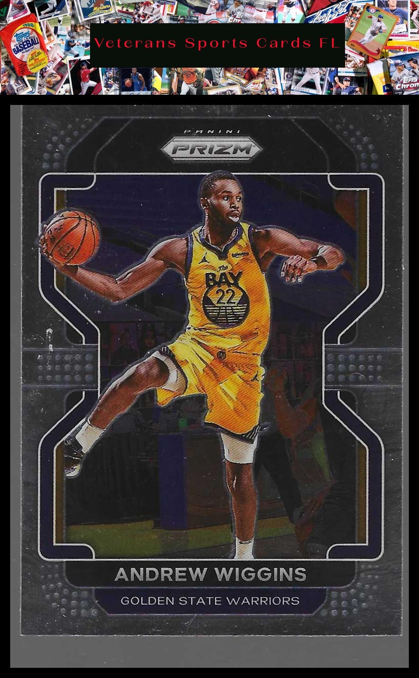 2021-22 Panini Prizm #155 Andrew Wiggins