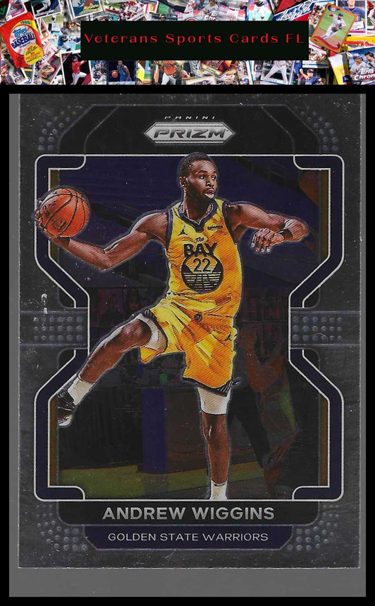 2021-22 Panini Prizm #155 Andrew Wiggins