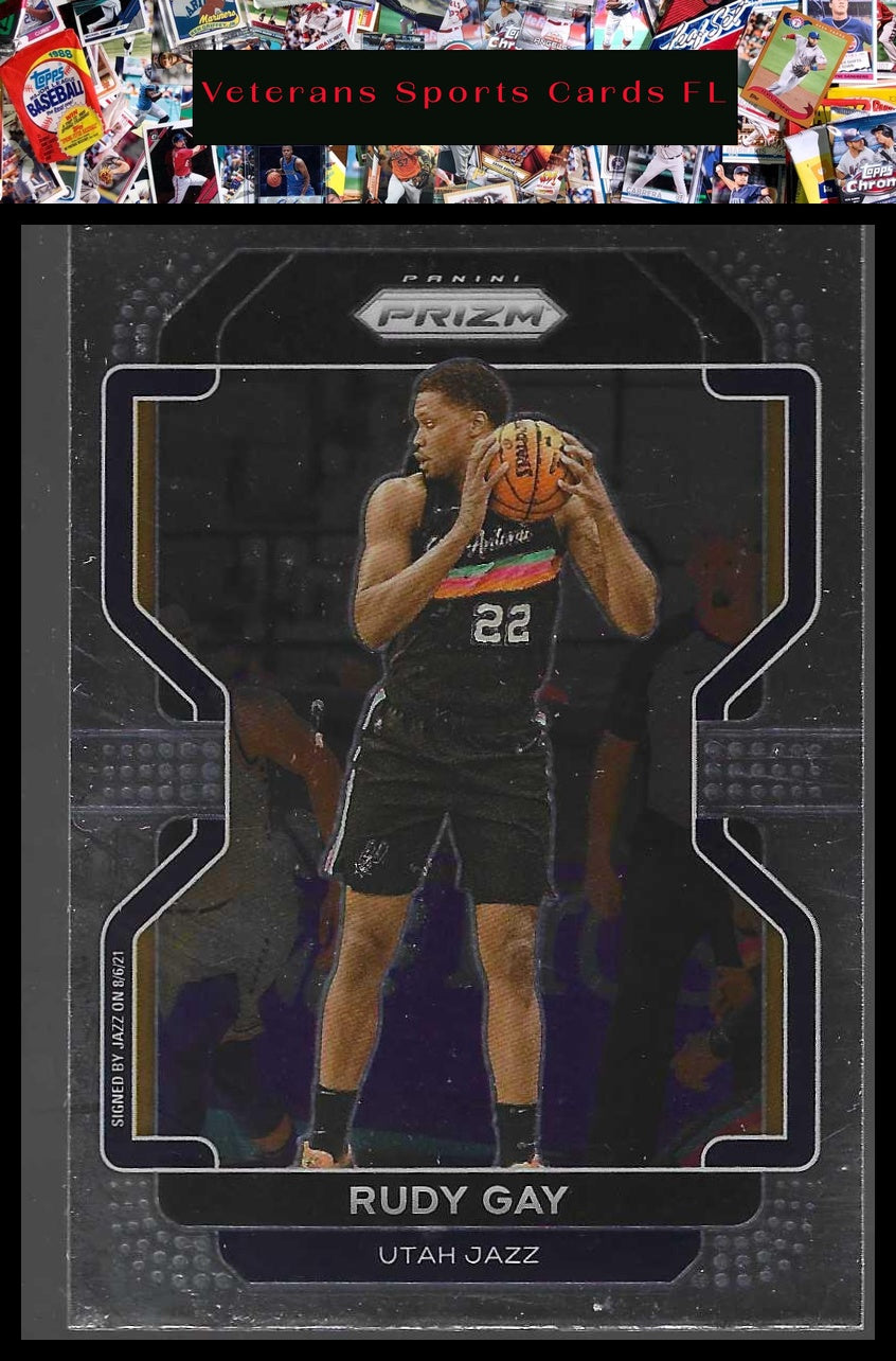2021-22 Panini Prizm #241 Rudy Gay