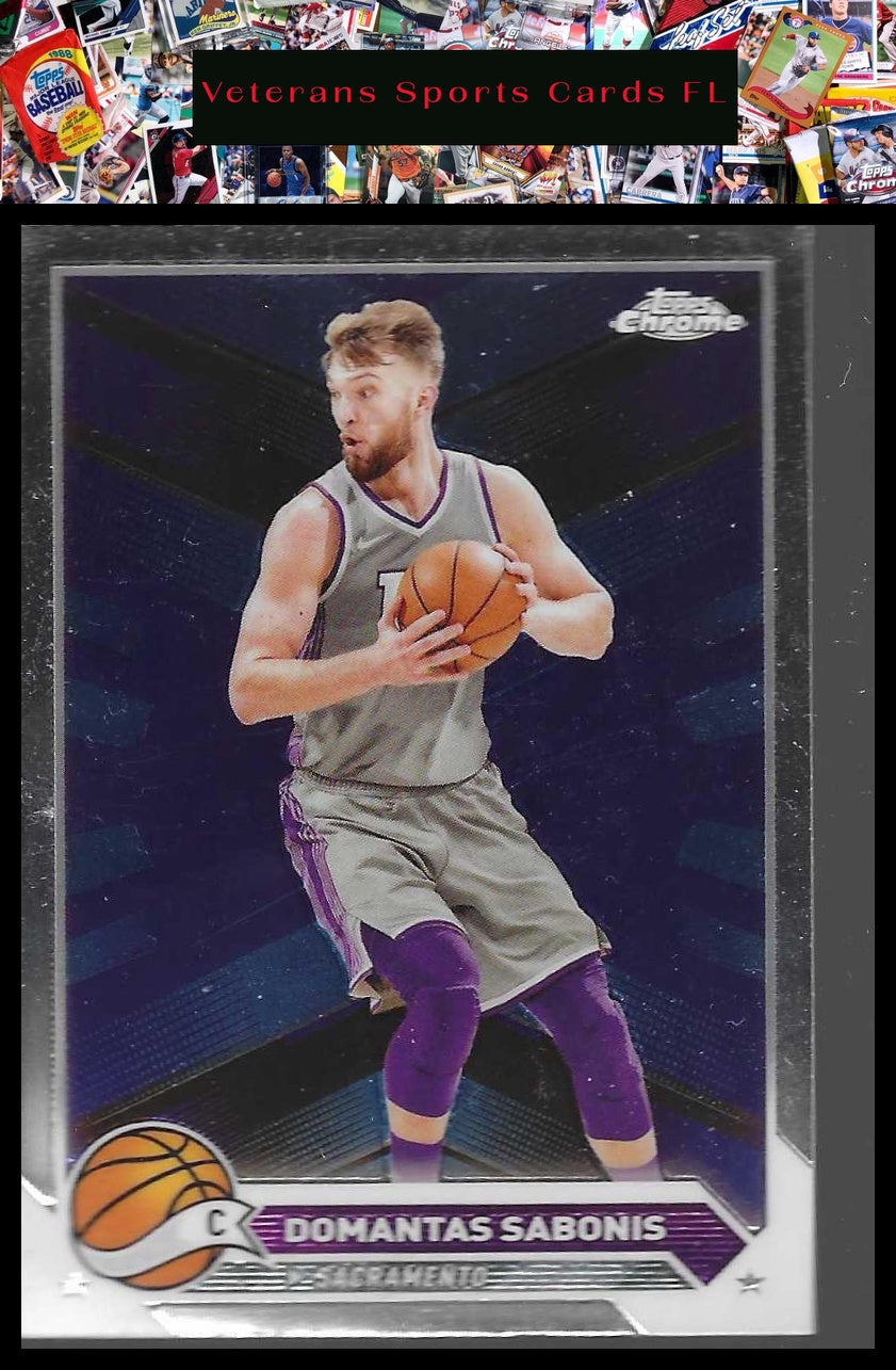 2023-24 Topps Chrome #10 Domantas Sabonis