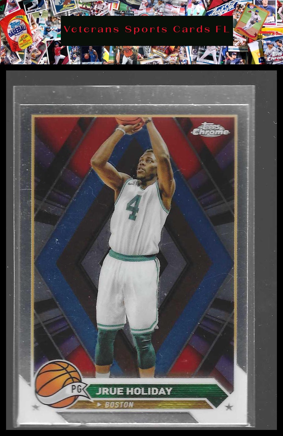 2023-24 Topps Chrome #12 Jrue Holiday