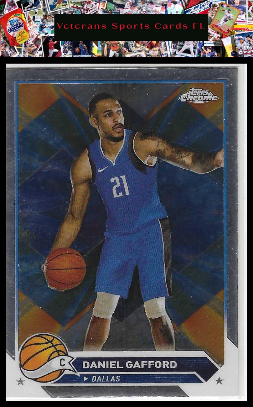 2023-24 Topps Chrome #68 Daniel Gafford