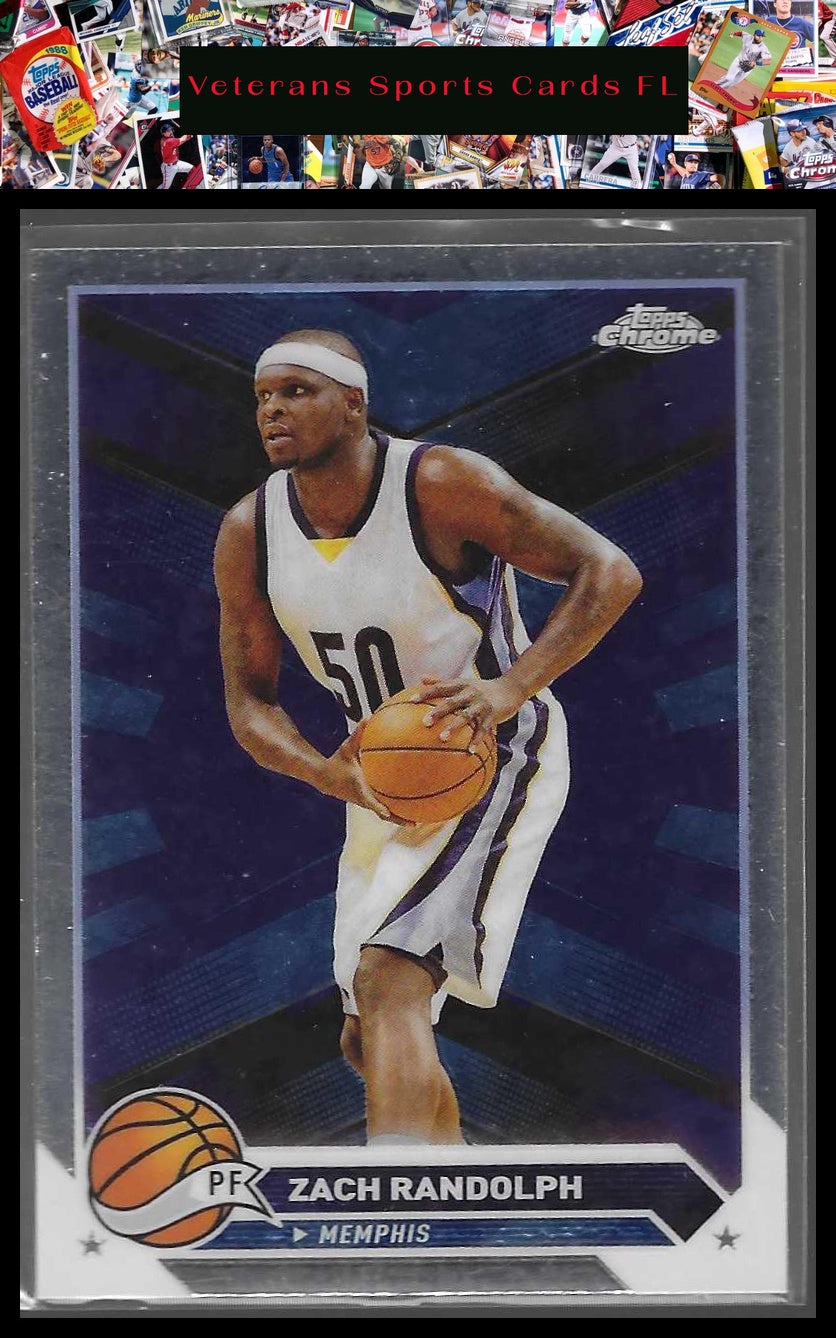 2023-24 Topps Chrome #118 Zach Randolph