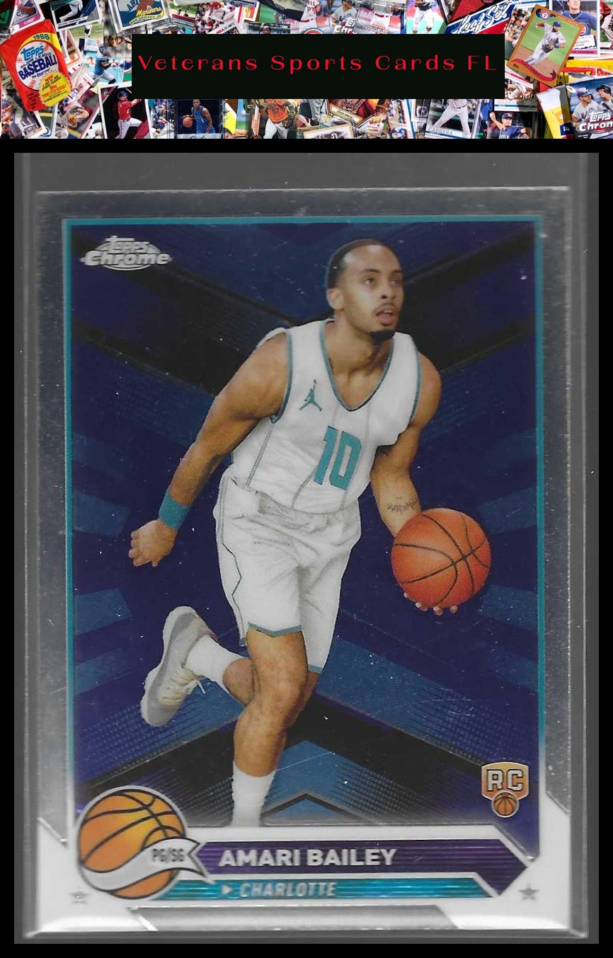 2023-24 Topps Chrome #172 Amari Bailey