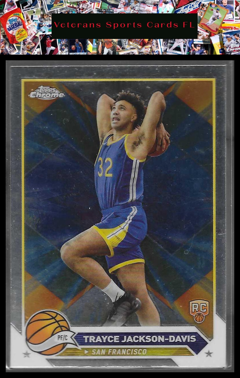 2023-24 Topps Chrome #176 Trayce Jackson-Davis