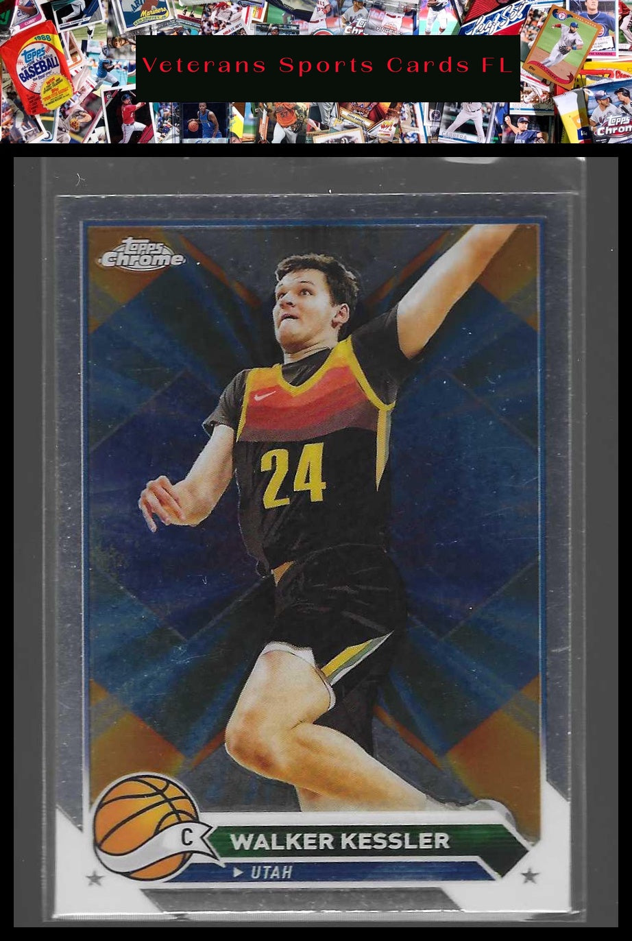 2023-24 Topps Chrome #185 Walker Kessler