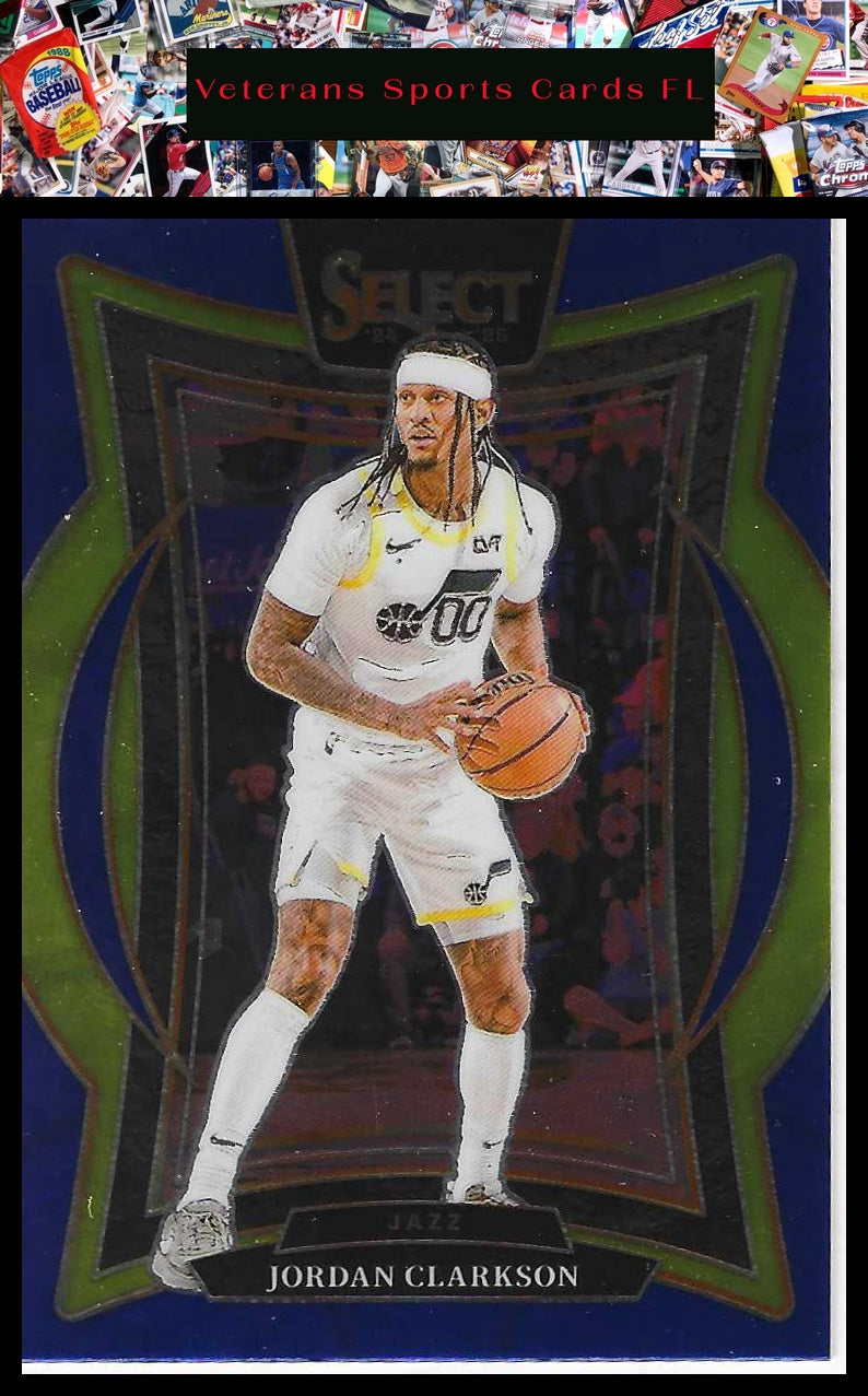 2024-25 Panini Select #19 Jordan Clarkson Blue (Retail)