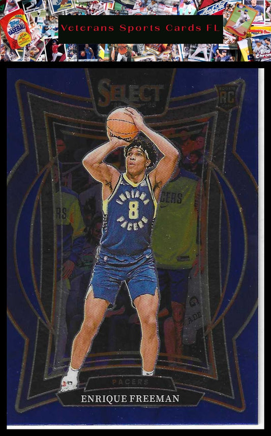 2024-25 Panini Select #80 Enrique Freeman Blue (Retail)