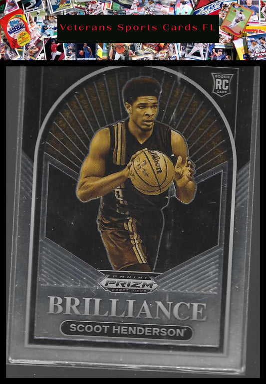 2023 Panini Prizm Draft Picks #3 Scoot Henderson Brilliance