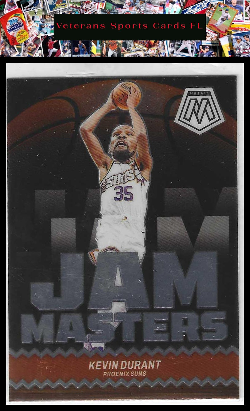 2023-24 Panini Mosaic #8 Kevin Durant Jam Masters