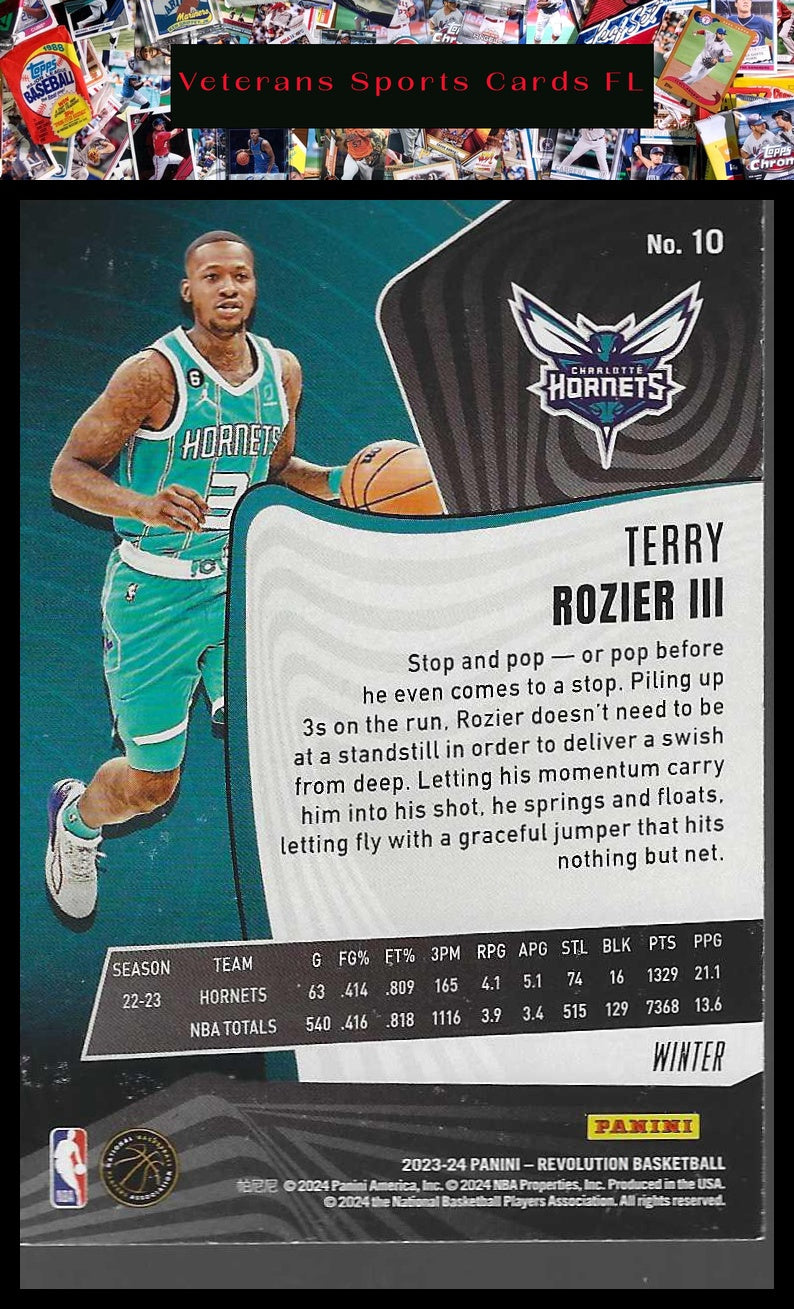 2023-24 Panini Revolution #10 Terry Rozier III Winter