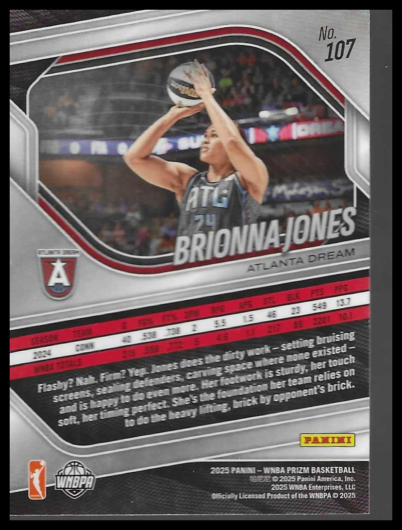 2025 Panini Prizm WNBA #107 Brionna Jones