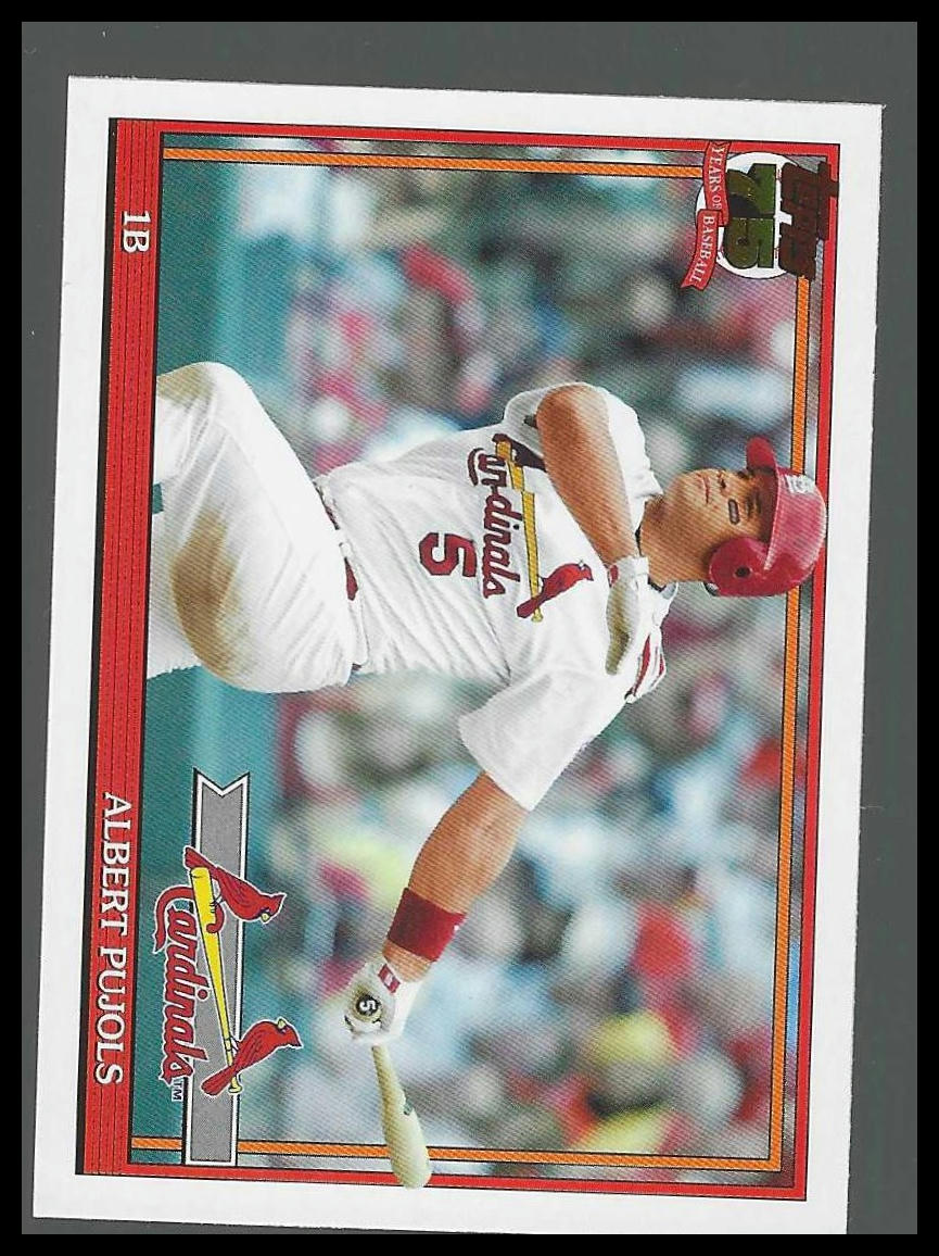 2026 Topps #T91-43 Albert Pujols 1991 Topps Baseball 35th Anniversary Cardinals