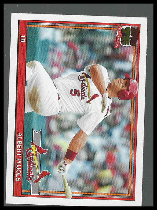 2026 Topps #T91-43 Albert Pujols 1991 Topps Baseball 35th Anniversary Cardinals