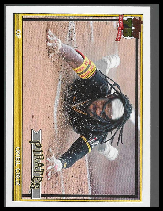 2026 Topps #T91-14 Oneil Cruz 1991 Topps Baseball 35th Anniversary Pitt Pirates