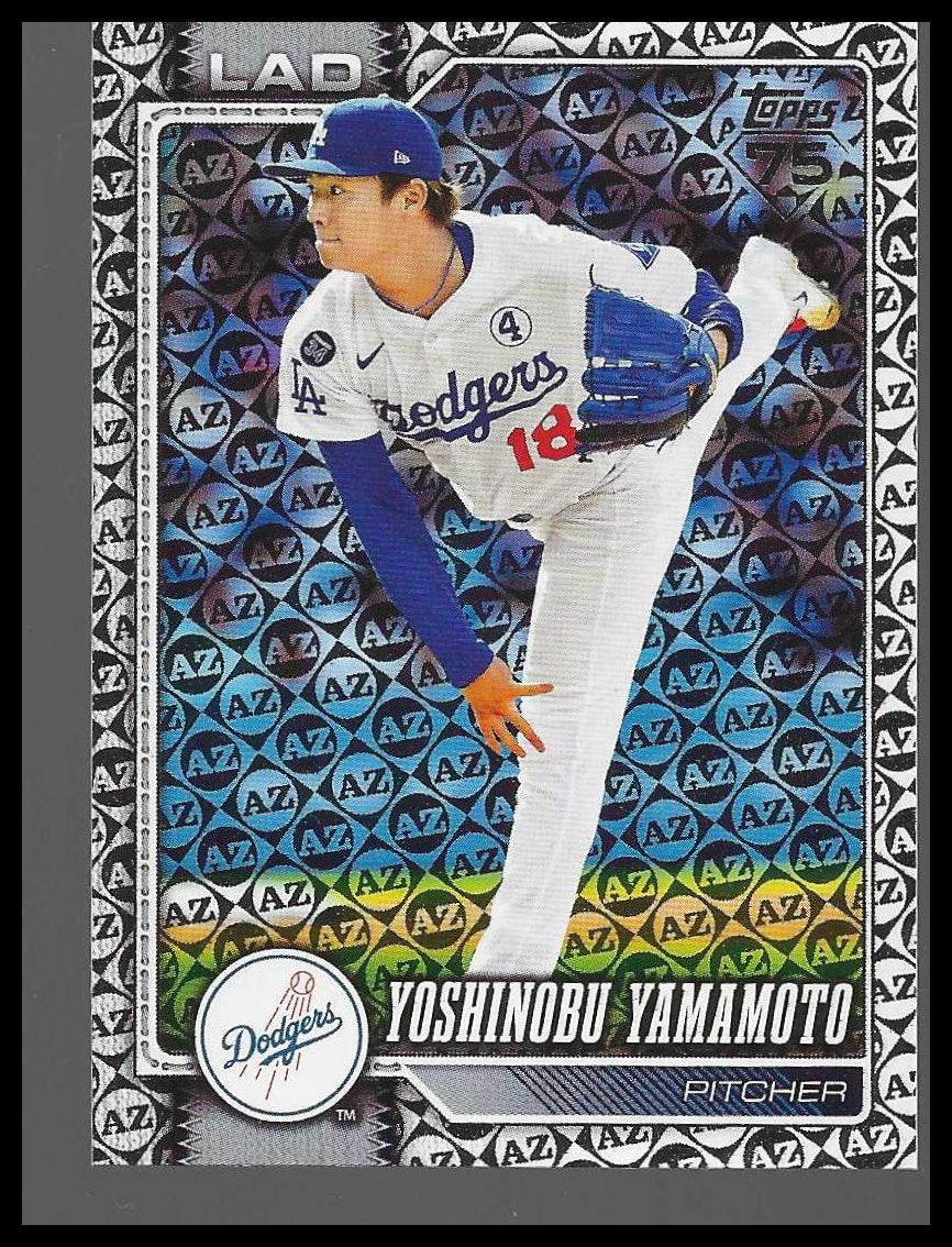 2026 Topps #90 Yoshinobu Yamamoto Spring Training Los Angeles Dodgers