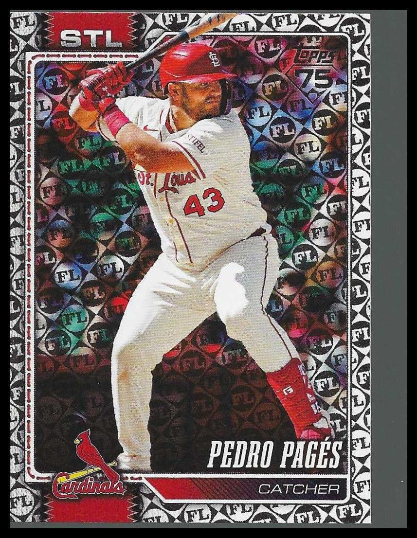 2026 Topps #280 Pedro Pagés Spring Training St. Louis Cardinals