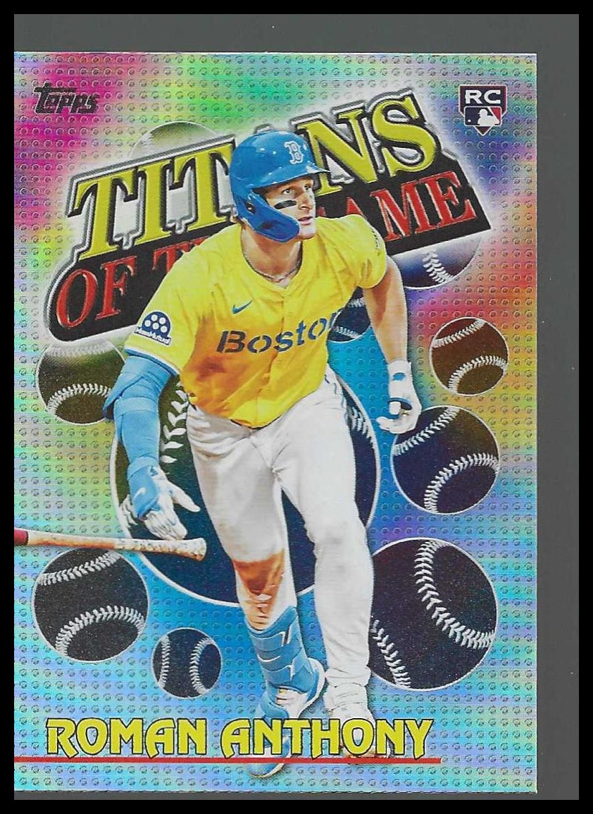 2026 Topps #TOG-9 Roman Anthony Titans of the Game Boston Red Sox