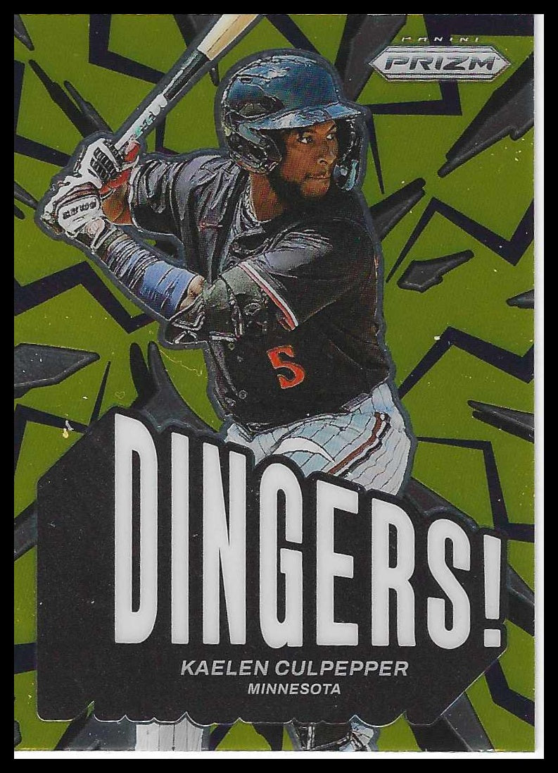 2025 Panini Prizm #16 Kaelen Culpepper Dingers! Minnesota Twins