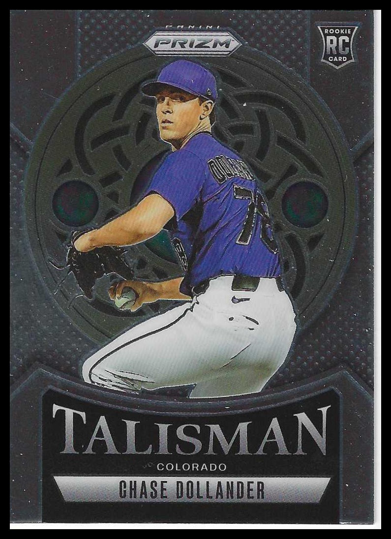 2025 Panini Prizm #9 Chase Dollander Talisman Colorado Rockies