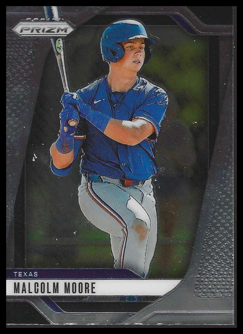 2025 Panini Prizm #120 Malcolm Moore Texas Rangers