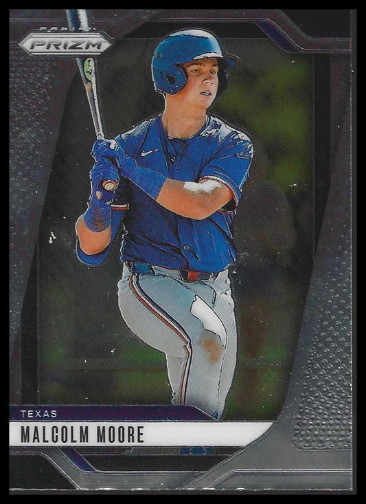 2025 Panini Prizm #120 Malcolm Moore Texas Rangers