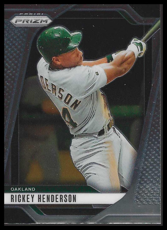 2025 Panini Prizm #230 Rickey Henderson Oakland Athletics