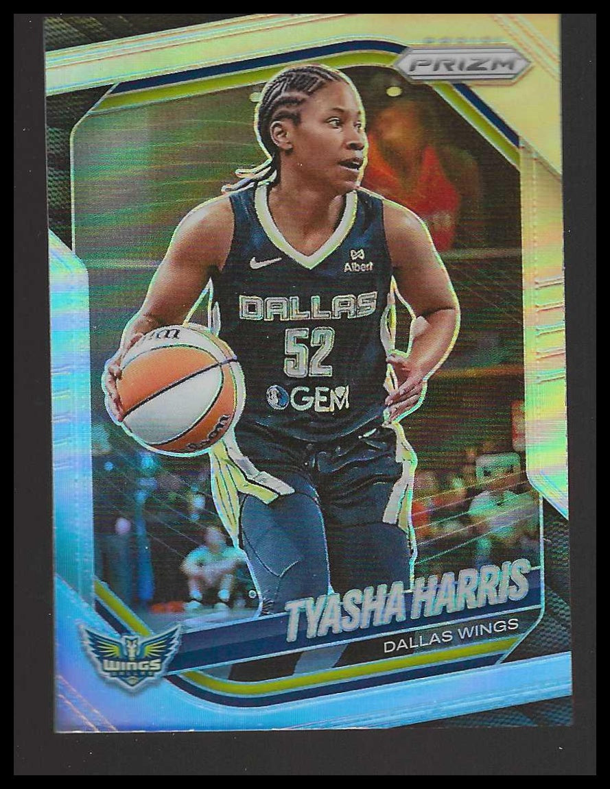 2025 Panini Prizm WNBA #130 Tyasha Harris Silver Prizms Dallas Wings