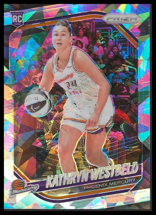 2025 Panini Prizm WNBA #29 Kathryn Westbeld Ice Prizms Phoenix Mercury