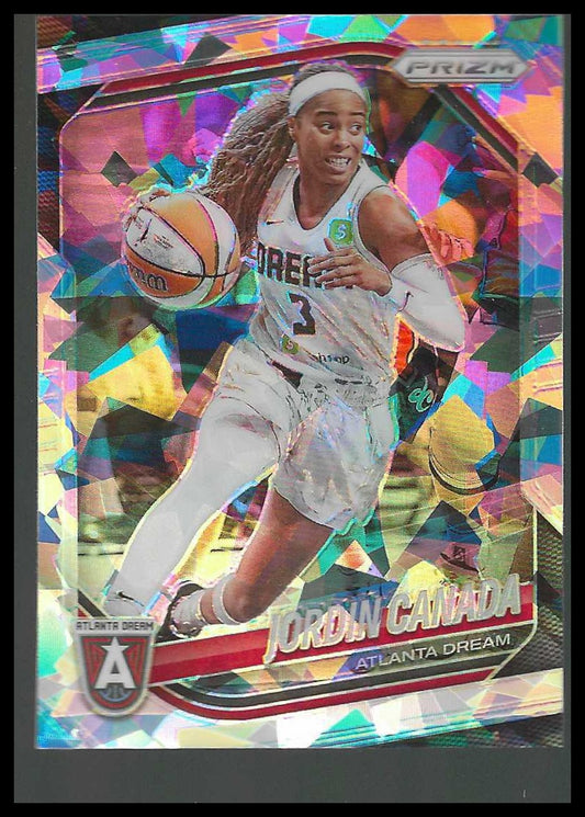 2025 Panini Prizm WNBA #120 Jordin Canada Ice Prizms Atlanta Dream