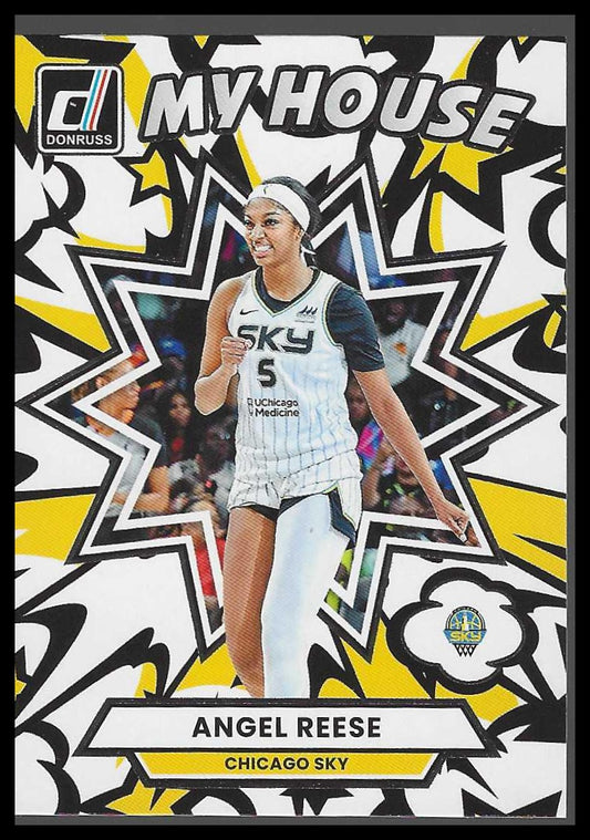 2025 Donruss WNBA #6 Angel Reese My House Chicago Sky