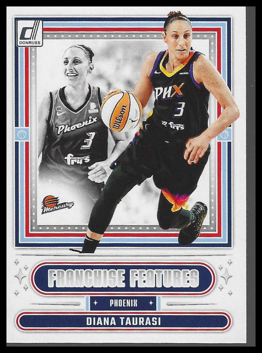 2025 Donruss WNBA #14 Diana Taurasi Franchise Features Phoenix Mercury