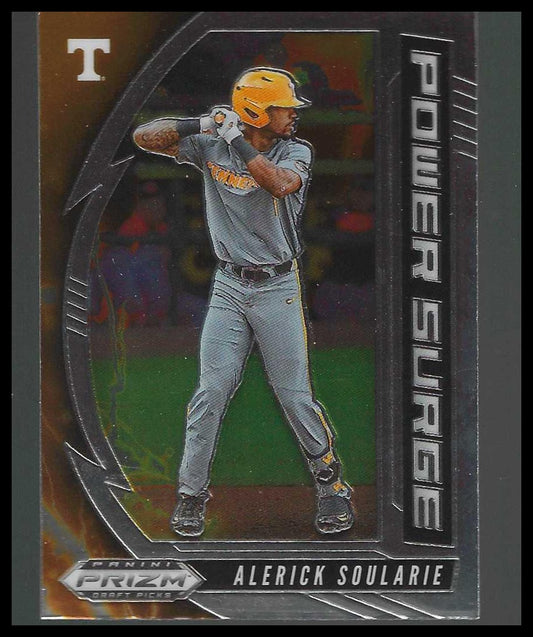 2020 Panini Prizm Draft Picks #PDP173 Alerick Soularie Tennessee Volunteers