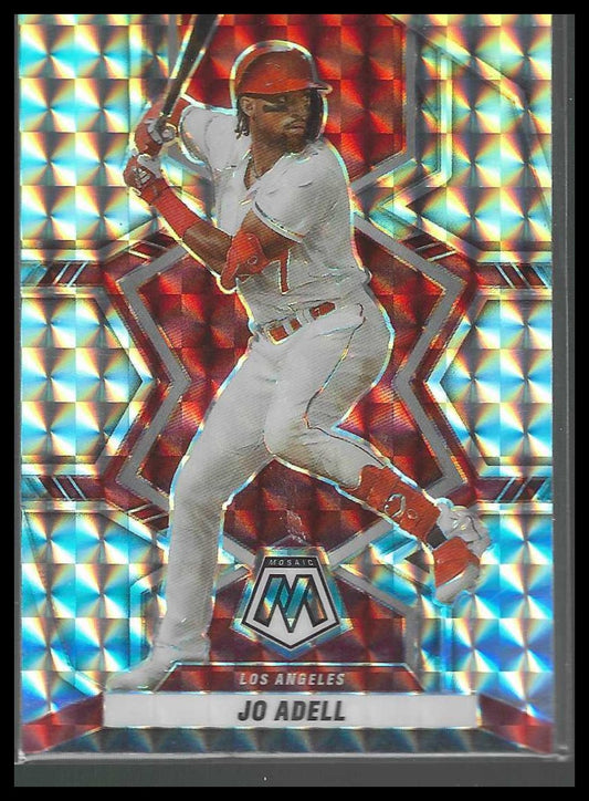 2022 Panini Mosaic #120 Jo Adell Mosaic Los Angeles Angels