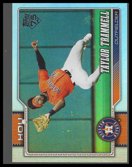 2026 Topps #124 Taylor Trammell Rainbow Foil Houston Astros