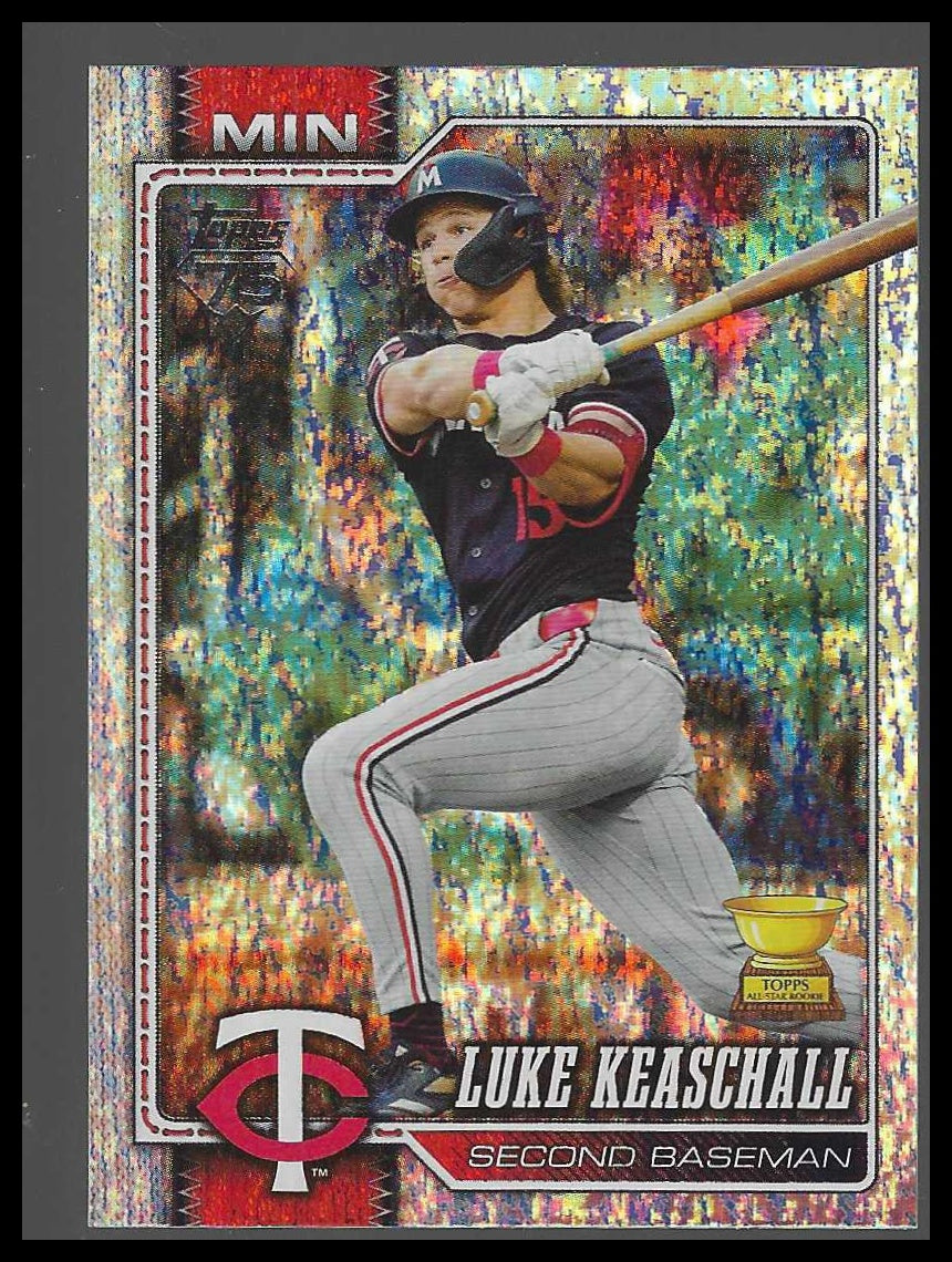 2026 Topps #3 Luke Keaschall Holo Foil Minnesota Twins