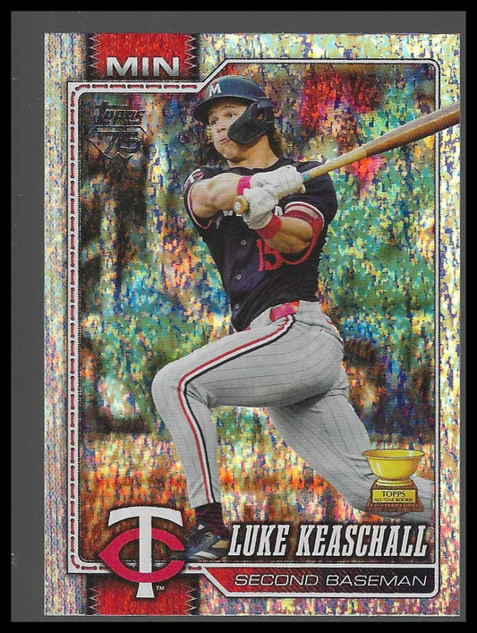 2026 Topps #3 Luke Keaschall Holo Foil Minnesota Twins