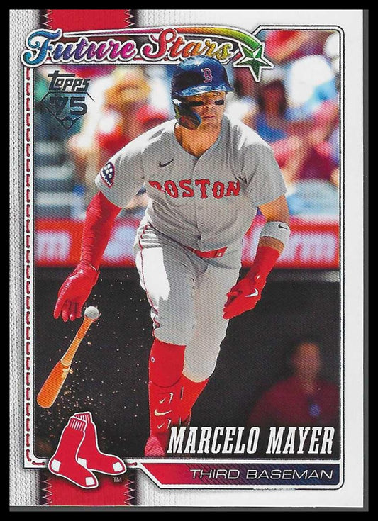 2026 Topps #269 Marcelo Mayer Boston Red Sox Future Stars