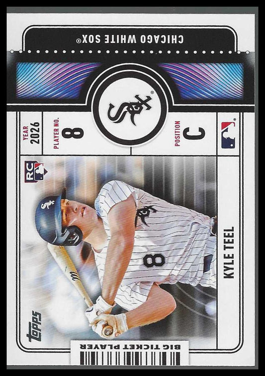2026 Topps #BTP-26 Kyle Teel Big Ticket Players Chicago White Sox