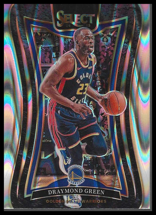 2024-25 Panini Select #302 Draymond Green Tectonic Prizm Golden State Warriors
