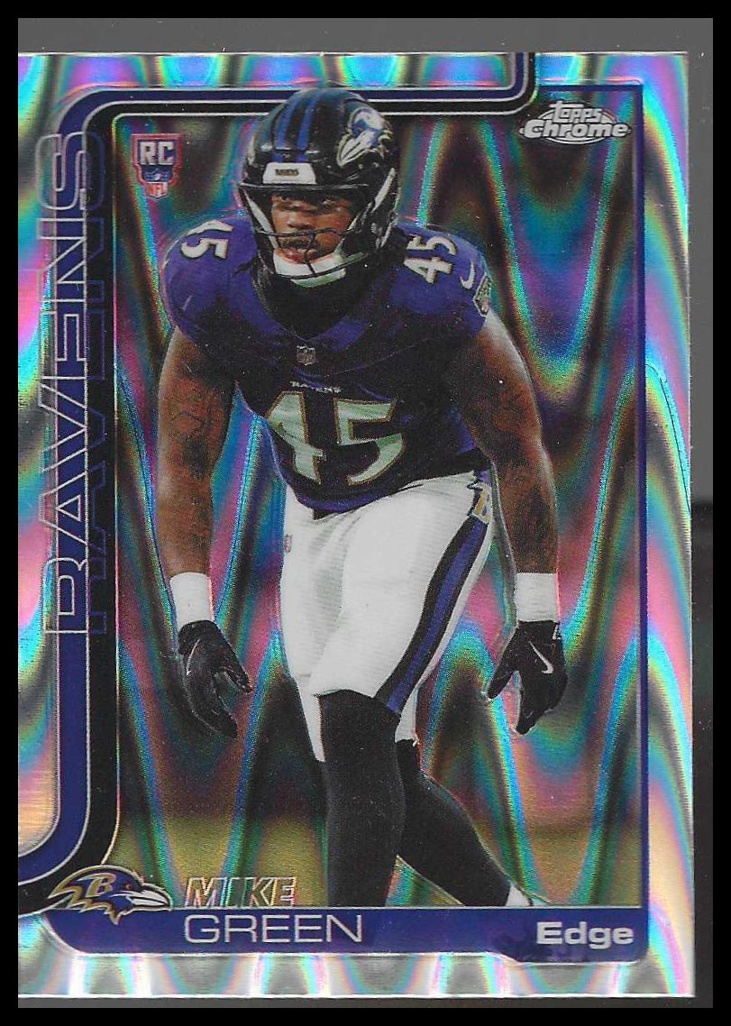 2025 Topps Chrome #376 Mike Green Ray Wave Refractor