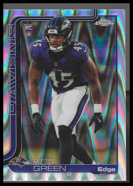 2025 Topps Chrome #376 Mike Green Ray Wave Refractor